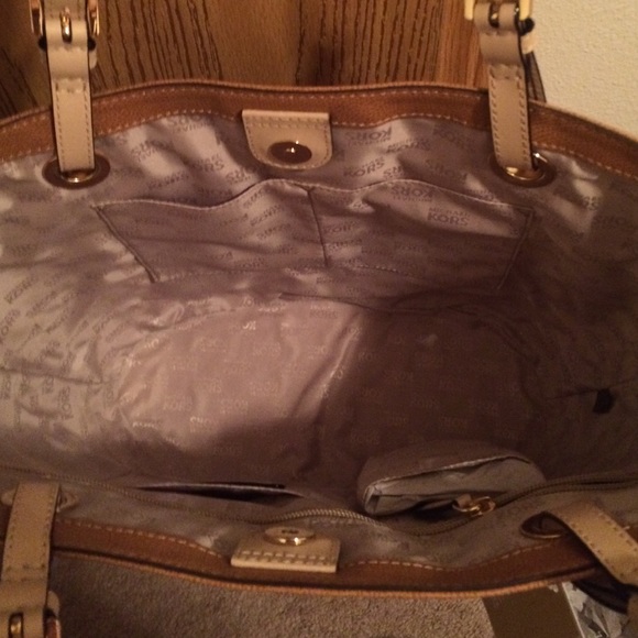 Amazing  leather suntan tote - Picture 4 of 4